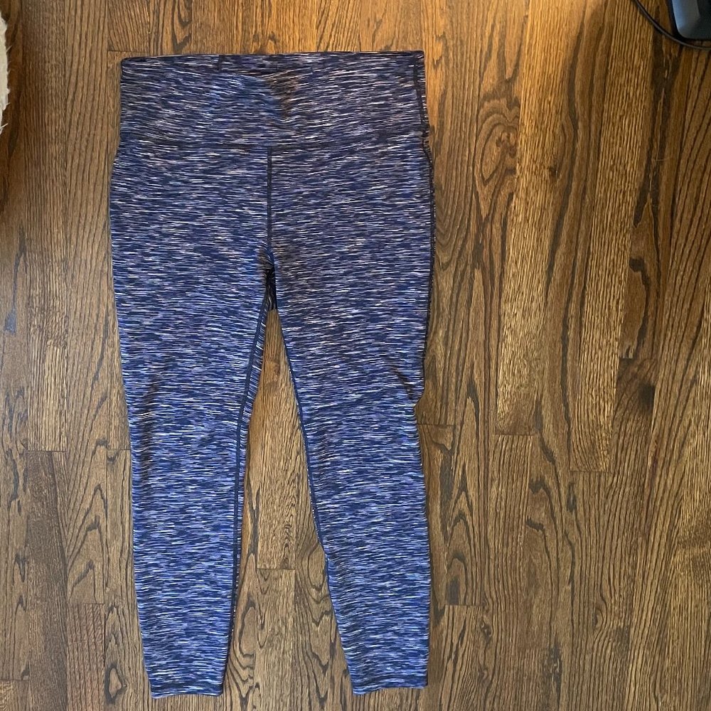 GapFit GFAST Legging, Spacedye Navy Multi, XL